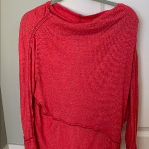 Long sleeve red top from Free People.